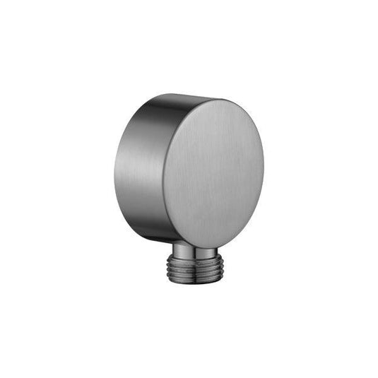 Flova Round Wall Outlet Elbow – Gun Metal - GM-KIA120 - Envy Bathrooms Ltd