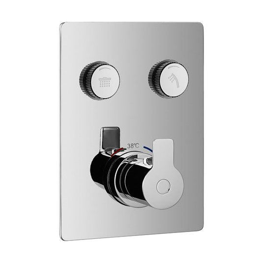 Flova Spring GoClick® 2 Button Finishing Kit - SRGO-2 - Envy Bathrooms Ltd
