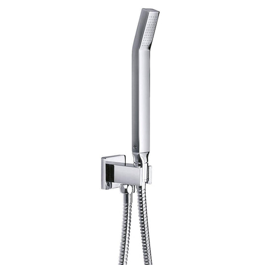 Flova STR8 Wall Mounted Mini Shower Set with Outlet Elbow STHSS - Envy Bathrooms Ltd