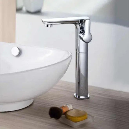 Flova Urban Tall Mono Basin Mixer Tap with Clicker Waste URTBAS - Envy Bathrooms Ltd