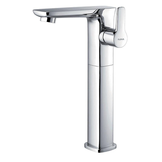 Flova Urban Tall Mono Basin Mixer Tap with Clicker Waste URTBAS - Envy Bathrooms Ltd