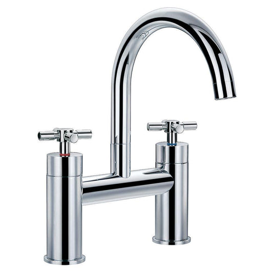 Flova XL Deck Mounted Bath Mixer Tap XLBF - Envy Bathrooms Ltd