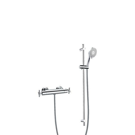 Flova XL Thermostatic Exposed Bar Valve With Slide Rail Kit - XLBVPACK2/ - Envy Bathrooms Ltd