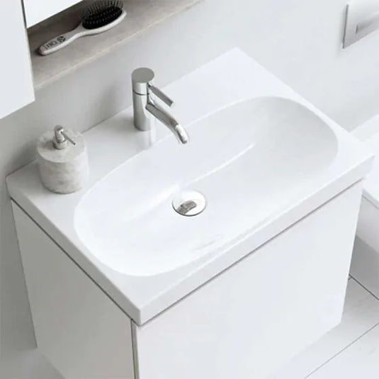Geberit Acanto 600mm Countertop Basin 1 Tap Hole | 500.620.01.2