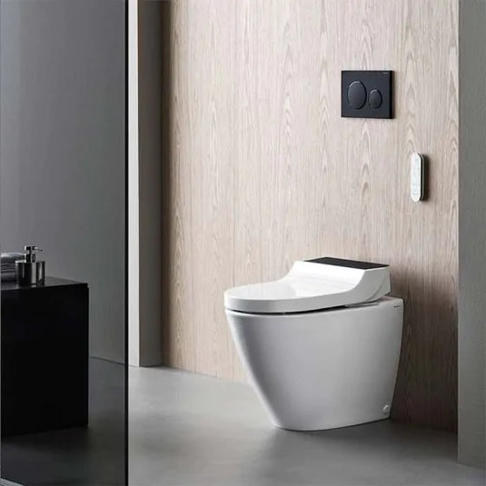 Geberit AquaClean Tuma Comfort Back To Wall Pan Black | 146.310.SJ.1