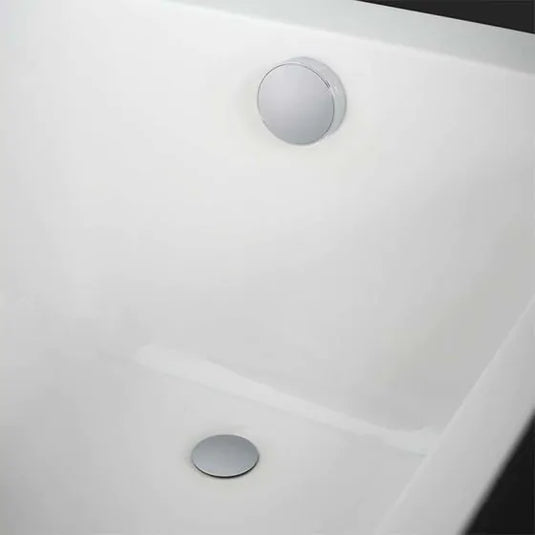 Geberit Bath Pop-Up Waste with Turn Handle & Inlet Ready-To-Fit Set 730mm | 150.713.21.6