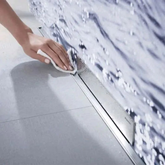 Geberit Collector Profile In-Wall Shower Drain Stainless Steel | 154.340.FW.1
