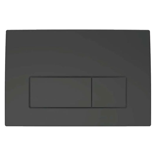 Geberit Delta50 Dual Flush Plate Matt Black | 115.119.14.1
