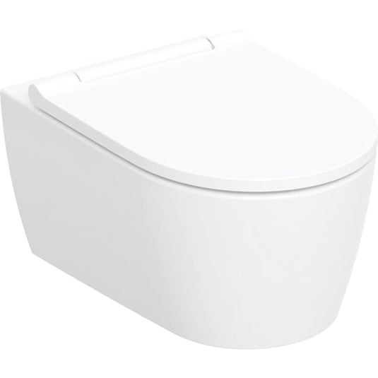 Geberit ONE TurboFlush Shrouded Wall Hung Pan with Seat | 500.201.01.1