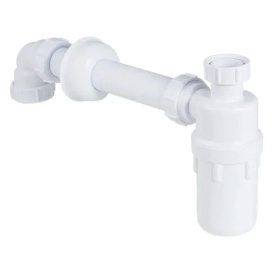 Geberit Plastic Bottle Trap with Horizontal Outlet | 500.29.00.1