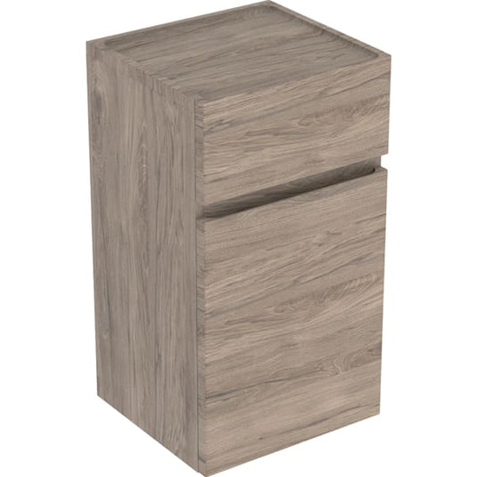 Geberit Renova Plan 70cm Low Level Bathroom Wall Cabinet Hickory | 501.921.JR.1