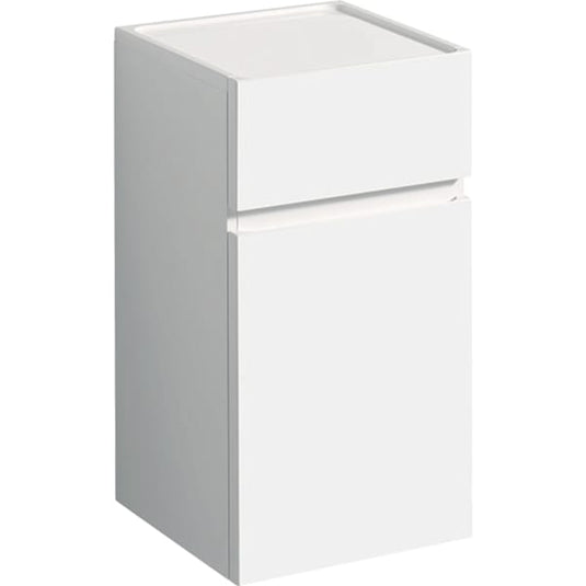 Geberit Renova Plan 70cm Low Level Bathroom Wall Cabinet White | 501.921.01.1