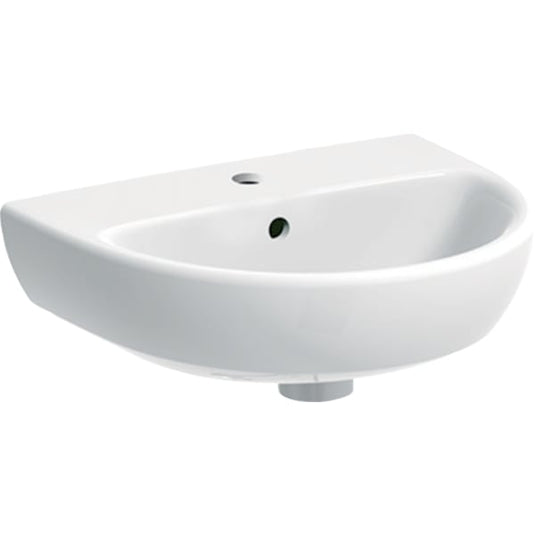 Geberit Selnova 450mm Cloakroom Basin 1 Tap Hole | 501.408.00.6