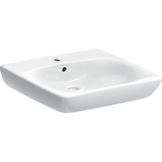 Geberit Selnova Comfort 550mm Countertop Basin 1 Tap Hole | 501.461.00.7
