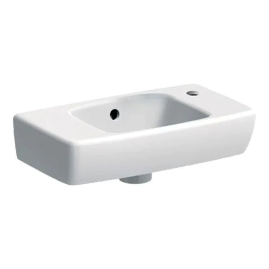 Geberit Selnova Compact 450mm Right-Hand Countertop Basin | 500.318.01.7