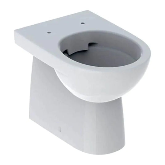 Geberit Selnova Rimless Semi-Shrouded Back To Wall Pan | 500.393.01.7