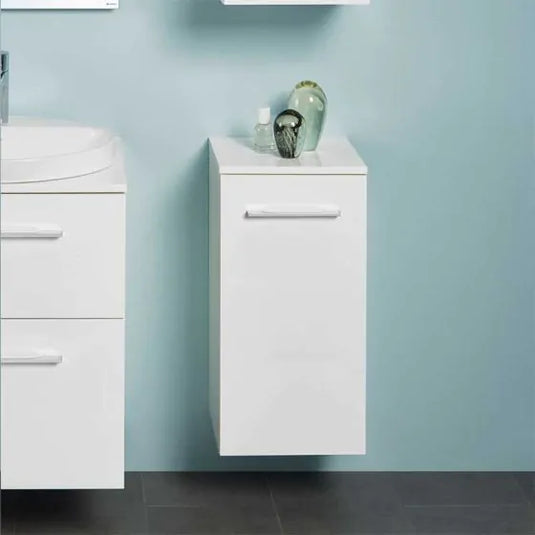 Geberit Selnova Square 1 Door Bathroom Wall Cabinet 330mm White | 501.272.00.1