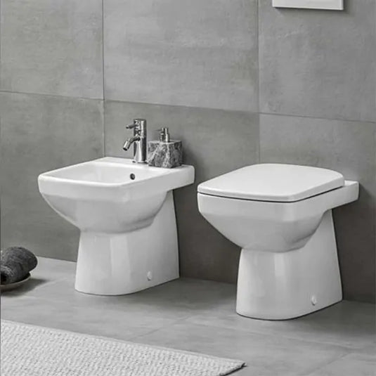 Geberit Selnova Square Back To Wall Bidet | 500.483.01.7