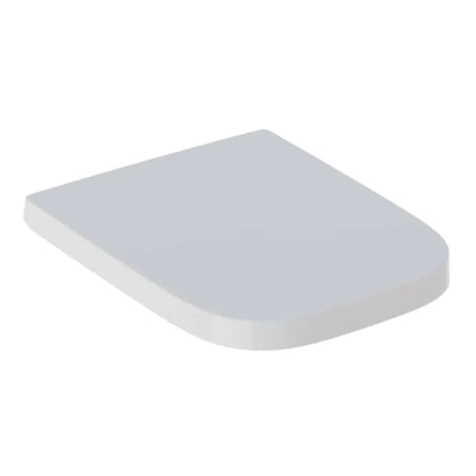 Geberit Selnova Square Quick Release Soft Close Toilet Seat & Cover | 501.557.01.1