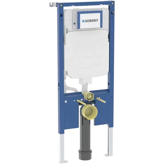 Geberit Sigma Slimline 8cm Concealed Frame & Cistern 114cm for Wall-Hung Toilet | 111.799.00.6