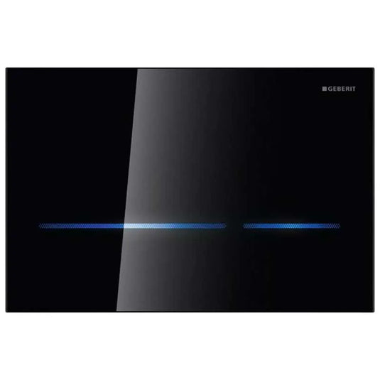 Geberit Sigma80 Touchless Dual Flush Plate Black | 116.090.SG.6