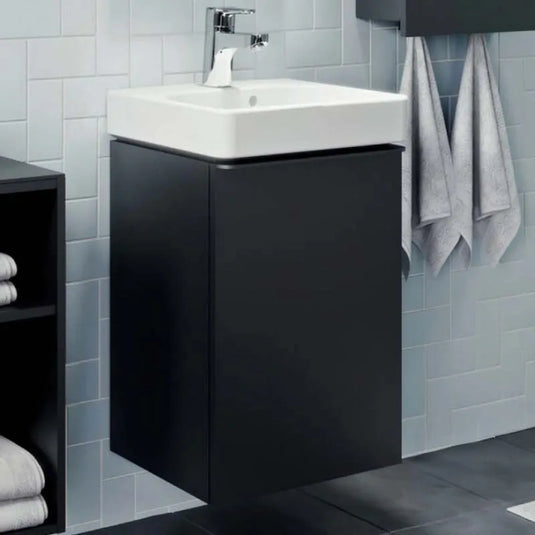 Geberit Smyle Square Vanity Unit 1 Door 450mm Lava | 500.350.JK.1