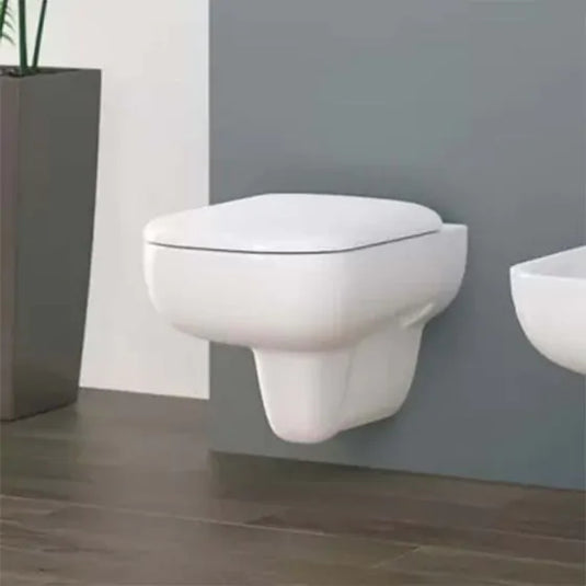Geberit Smyle Standard Toilet Seat & Cover White | 500.235.01.1