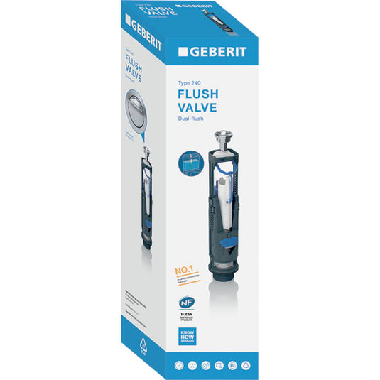 Geberit Type 240 Dual Flush Valve | 136.909.21.2