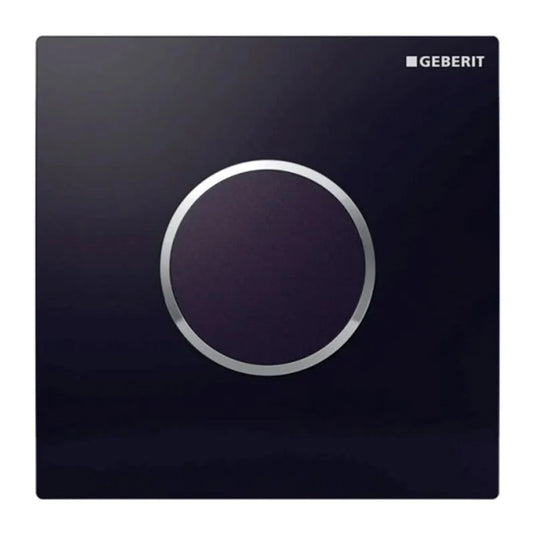 Geberit Type10 Sensor Urinal Flush Mains Powered Chrome / Black | 116.025.KM.1