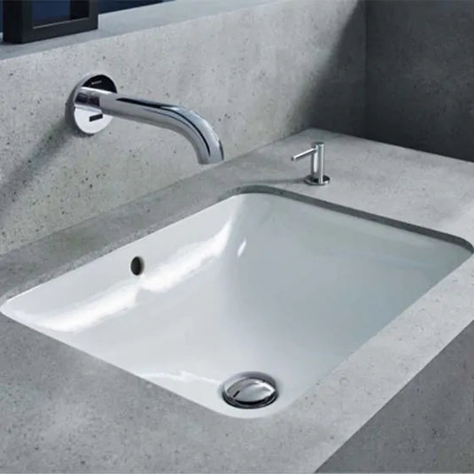 Geberit VariForm 450x350mm Rectangular Under-Countertop Basin | 500.762.01.2