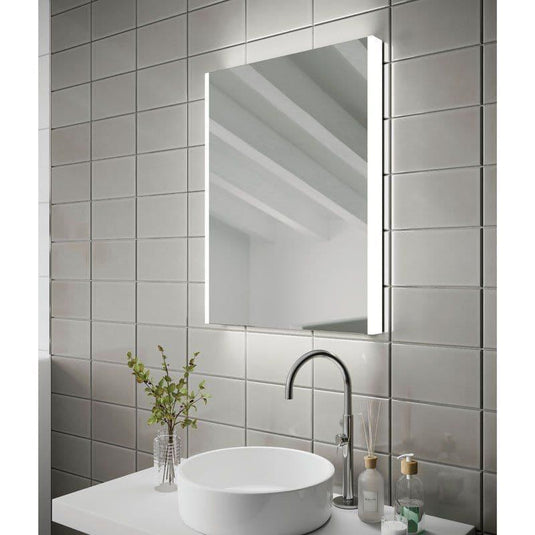 HIB Connect 50 LED Bluetooth Mirror - Chrome - Envy Bathrooms Ltd