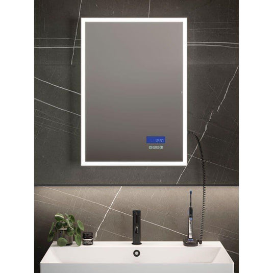HIB Globe Plus 60 LED Bluetooth Mirror - Chrome - Envy Bathrooms Ltd