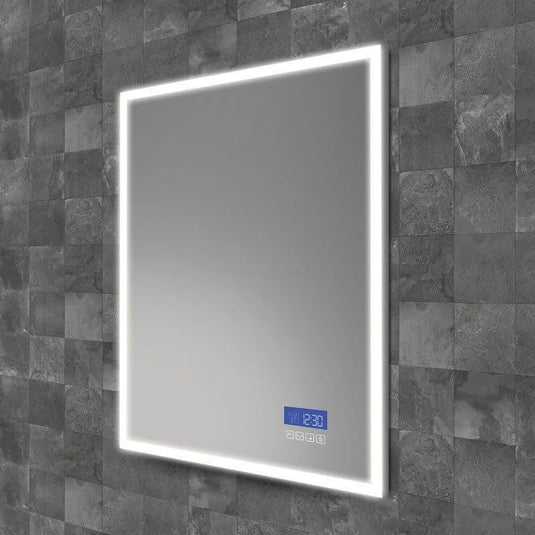 HIB Globe Plus 60 LED Bluetooth Mirror - Chrome - Envy Bathrooms Ltd