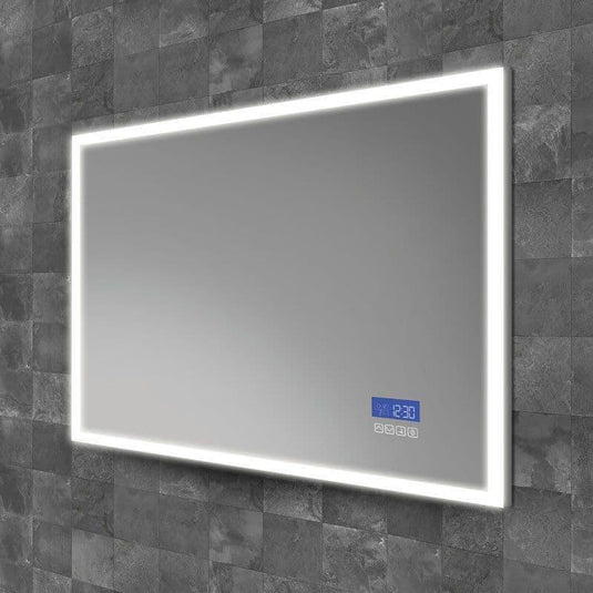 HIB Globe Plus 80 LED Bluetooth Mirror - Chrome - Envy Bathrooms Ltd