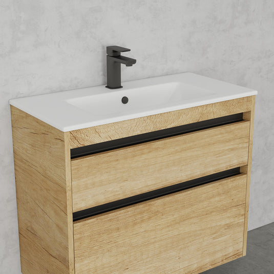 Imex 800mm Open Handle Trim Upgrade Matt Black | QTRIM-3-MBLA - Envy Bathrooms Ltd