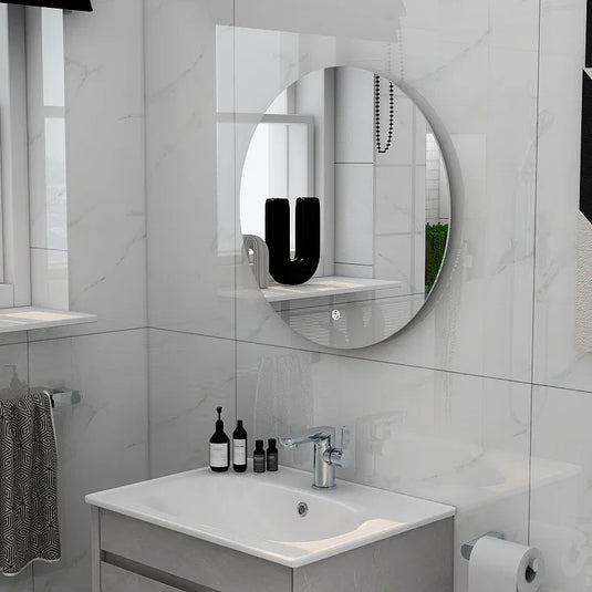 Imex Alma 580mm Round Illuminated Mirror with Demista - FML2784-580 - Envy Bathrooms Ltd