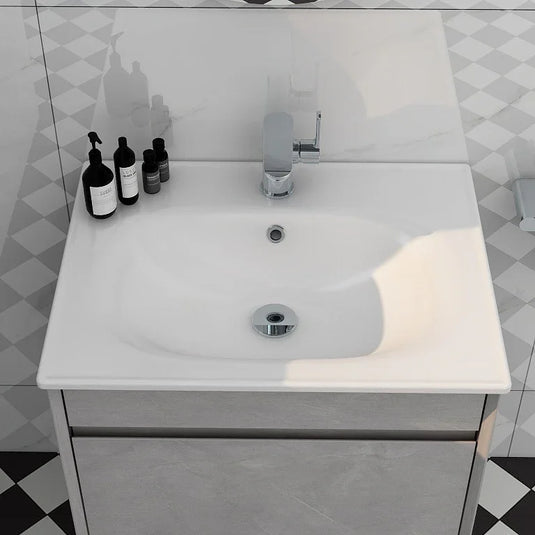 Imex Alma 600mm Slimline Ceramic Basin 1Th - LF1923-600 - Envy Bathrooms Ltd