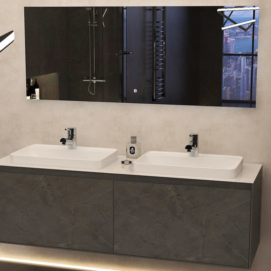 Imex Arco 1500 Illuminated Mirror with Demista - FML2781-1500 - Envy Bathrooms Ltd