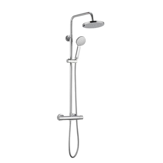Imex Arco Dual Outlet Bar Valve with Integral Diverter with New Fixed and Adjustable Shower Heads - XCRRPDF - Envy Bathrooms Ltd