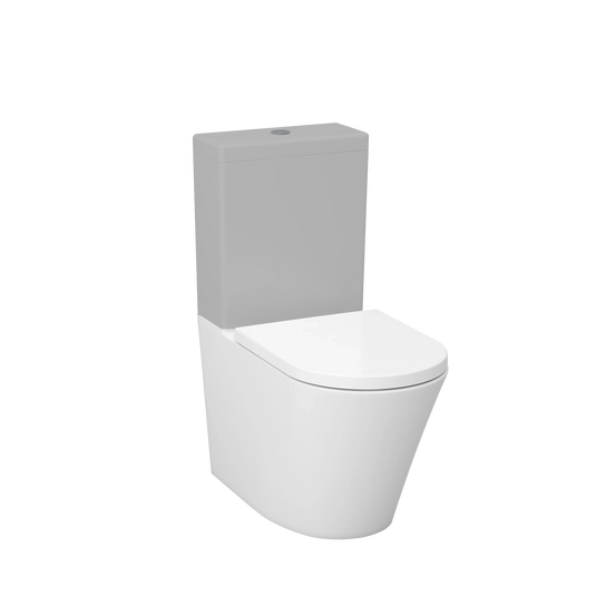 Imex Arco Rimless 660 Projection Closed Back Close Coupled WC Bowl with Fixings - C1088BR - Envy Bathrooms Ltd