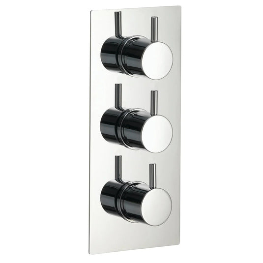 Imex Arco Twin Outlet Three Handle Concealed Valve - 6003 - Envy Bathrooms Ltd