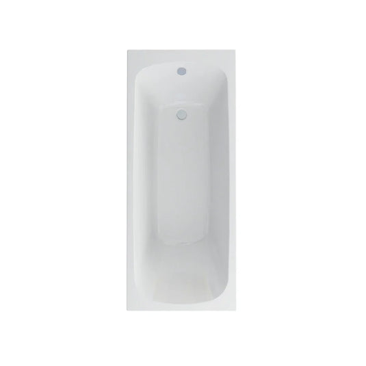 Imex Cast Reinforced Platto 1675 x 700 Single Ended Bath - IMCPLSE1675X7 - Envy Bathrooms Ltd