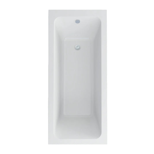Imex Cast Reinforced Quadro 1600×700 Single Ended Bath - IMCQSE16X7N - Envy Bathrooms Ltd