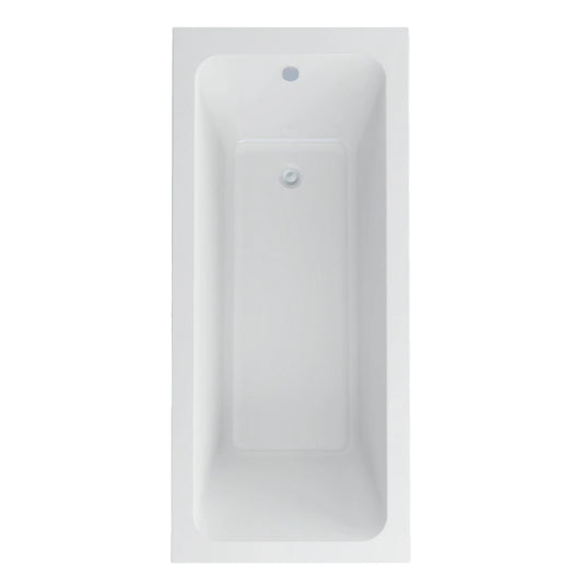 Imex Cast Reinforced Quadro 1700×700 Single Ended Bath - IMCQSE17X7 - Envy Bathrooms Ltd