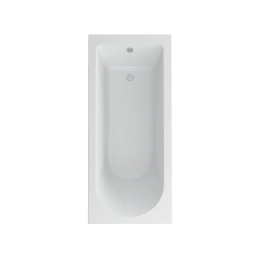 Imex Cast Reinforced Wave 1700 x 700 Single Ended Bath - IMCWSE17X7 - Envy Bathrooms Ltd