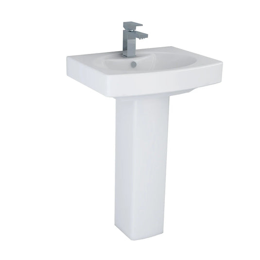 Imex Dekka 550mm Basin 1TH - L1094 - Envy Bathrooms Ltd
