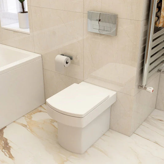 Imex Dekka Back To Wall Pan - CB1094 - Envy Bathrooms Ltd
