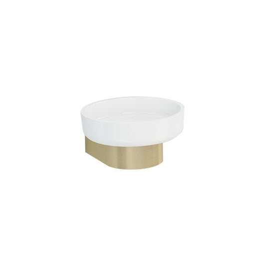 Imex Duro Soap Dish Brushed Brass | DUSDBR