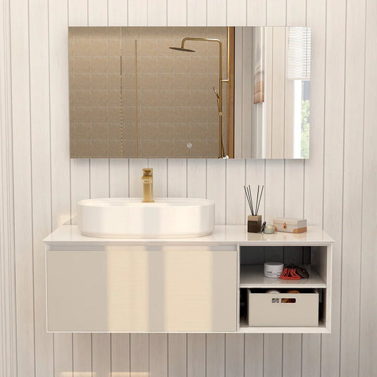 Imex Essence 1100 Illuminated Mirror with Demista - FML2773-1100 - Envy Bathrooms Ltd