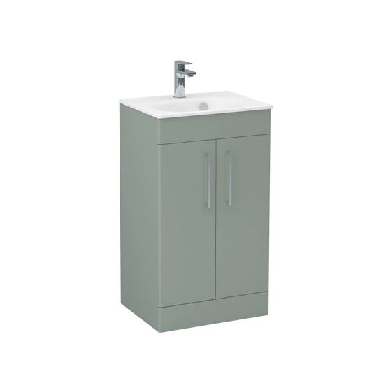 Imex Ivan 500mm Floor Standing Double Door Vanity in Pistachio - 2DO-1-PISTA - Envy Bathrooms Ltd